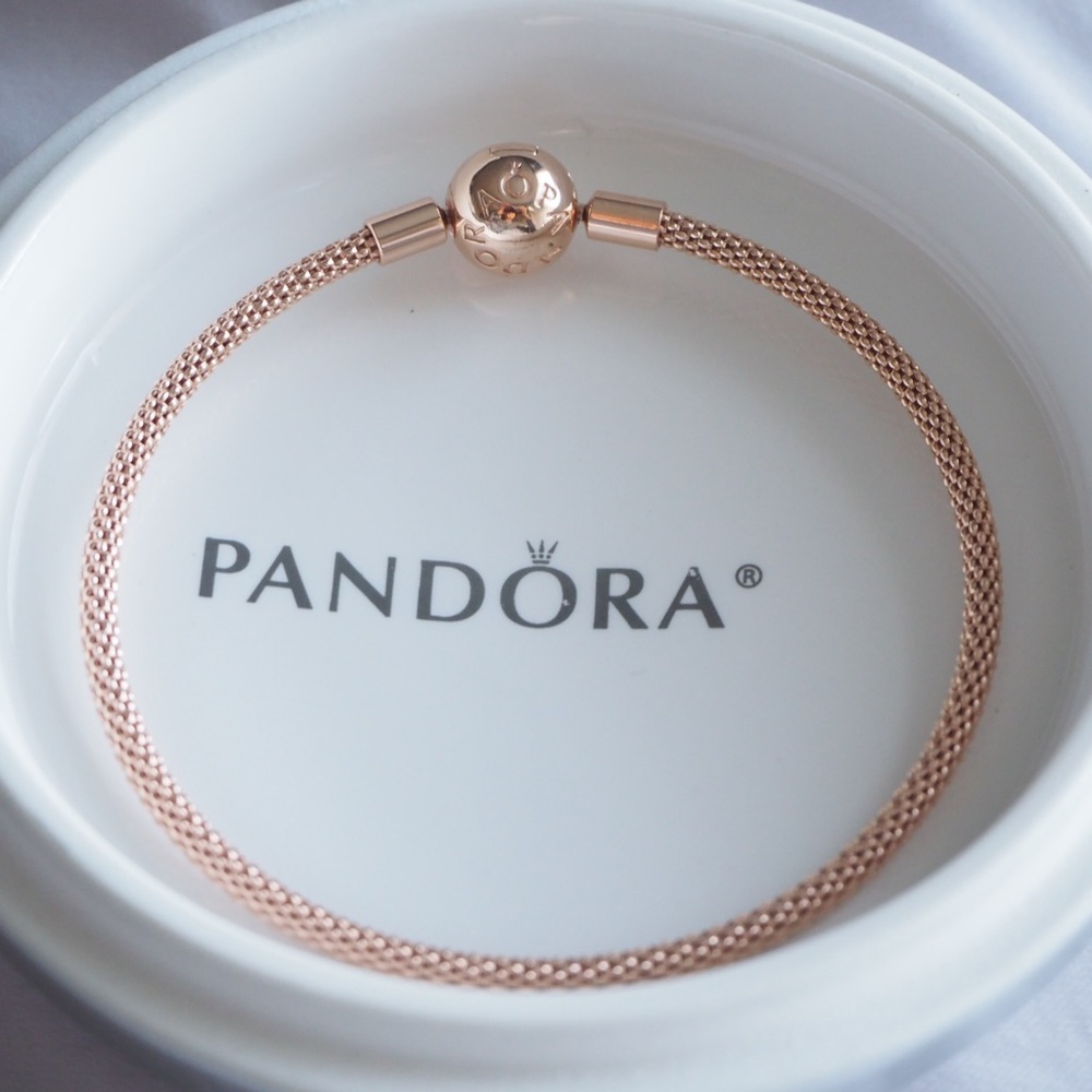 Pandora Moments Mesh Bracelet 586543-19